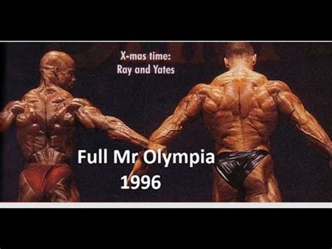 1996 mr olympia winner|MR OLYMPIA 1996 Dorian Yates Shawn Ray .